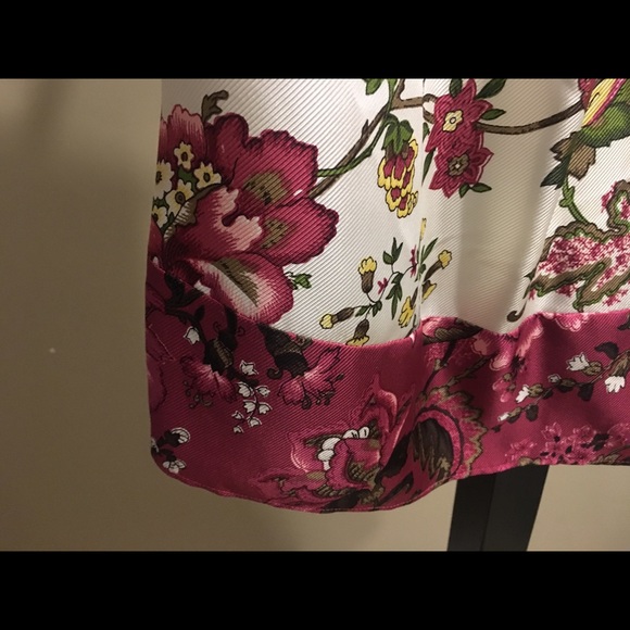 Talbots Floral Silk top - Picture 2 of 3